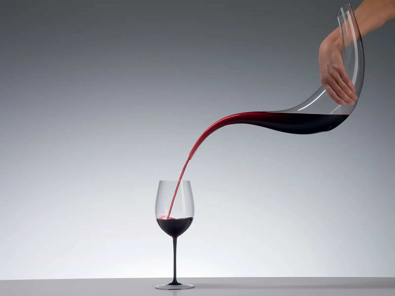 Decanter vino rosso