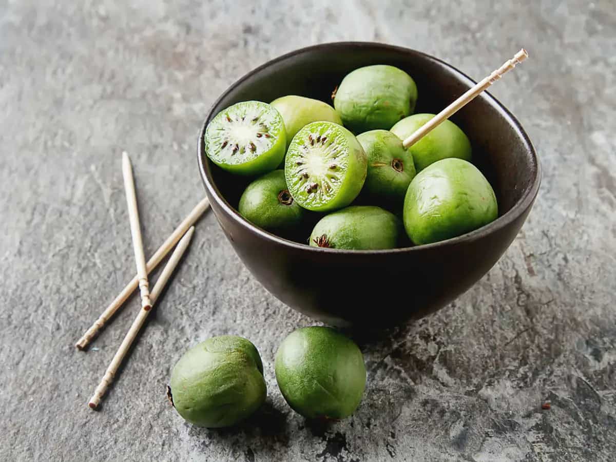 Proprieta e benefici del Nergi il baby kiwi asiatico