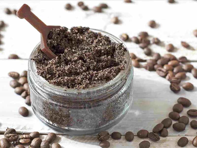 scrub caffe zucchero grezzo
