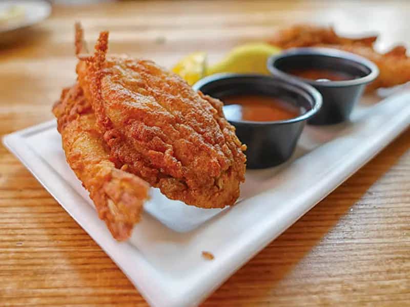 pesce palla fritto miele