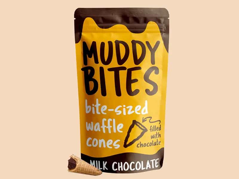 snack punta cono gelato muddy bites