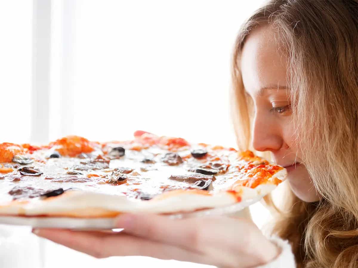 odore di pizza fa venire voglia di frutta