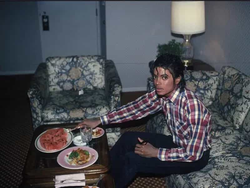 michael jackson vegetariano