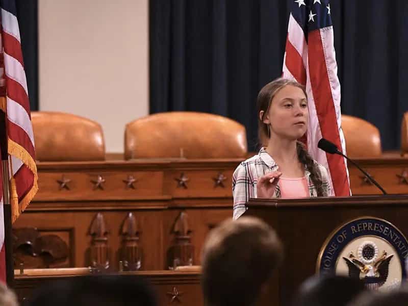 Greta Thunberg all'Onu